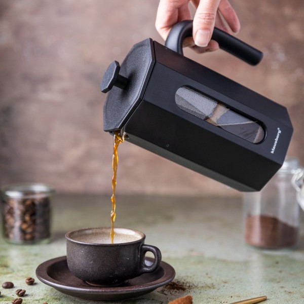 Заварник для кави та чаю Klausberg KB-7678 French Press 0,8 л для приготування напоїв