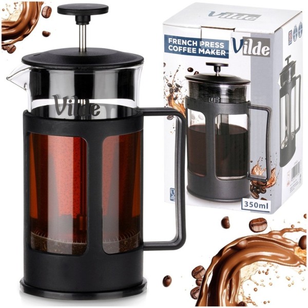 Поршневий заварник Bonavita 256426 для кави та чаю 350 мл, аксесуар для кухні