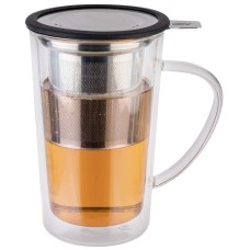 Szklanka z zaparzaczem GEFU Mira 235 ml do kawy i herbaty