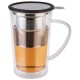 Szklanka z zaparzaczem GEFU Mira 235 ml do kawy i herbaty