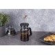 Заварник для чаю Berlinger Haus Black Rose BH-7615 French Press 600 мл для приготування напоїв дома