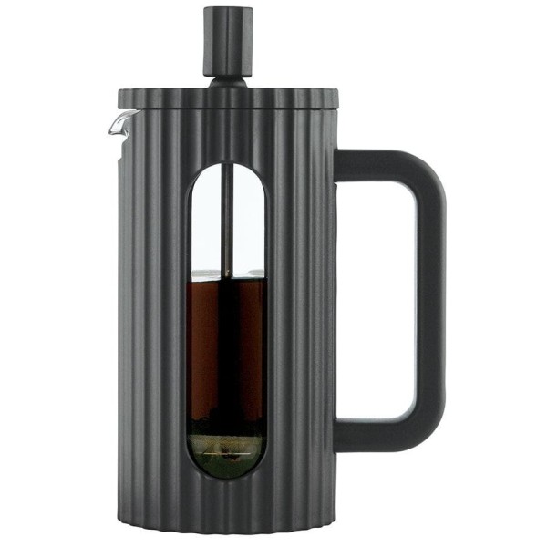Заварник для кави і чаю Klausberg KB-7741 скляний French press 350 мл чорний