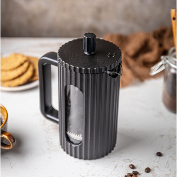 Заварник для кави і чаю Klausberg KB-7741 скляний French press 350 мл чорний