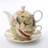 ROSE&TULIPANI MIRABILIA Tea4One ze spodkiem 300 ml, żółty