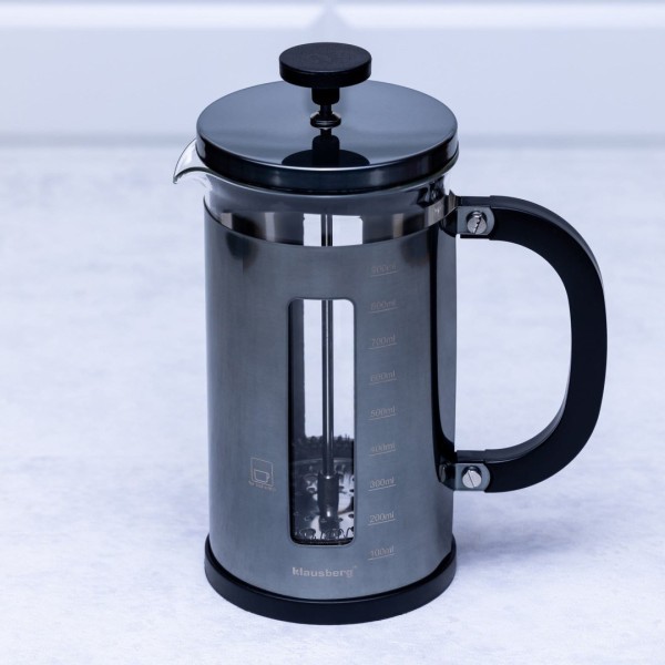 Заварник для кави і чаю Klausberg KB-7704 French press 1,0 л для приготування напоїв