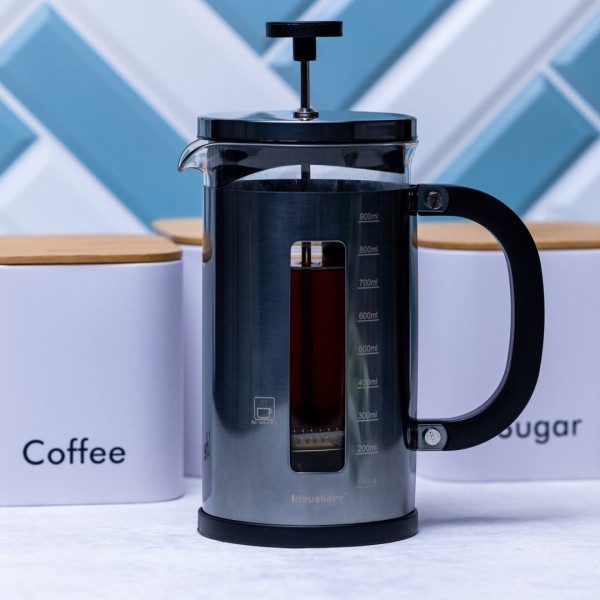 Заварник для кави і чаю Klausberg KB-7704 French press 1,0 л для приготування напоїв
