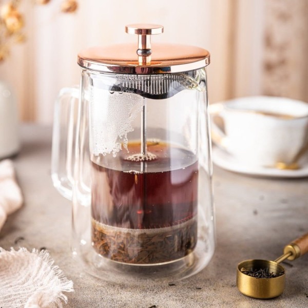 Zaparzacz do kawy i herbaty Klausberg KB-7724 French Press 0,60L do parzenia w domu