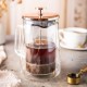 Zaparzacz do kawy i herbaty Klausberg KB-7724 French Press 0,60L do parzenia w domu