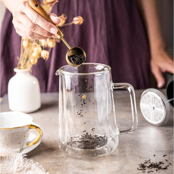 Zaparzacz do kawy i herbaty Klausberg KB-7724 French Press 0,60L do parzenia w domu