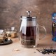 Zaparzacz do kawy i herbaty Klausberg KB-7682 French Press 0,35L do parzenia aromatycznych napojów