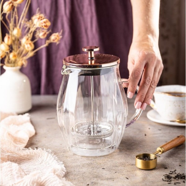 Заварник для кави і чаю Klausberg KB-7722 French Press 0,60 л для комфортного приготування