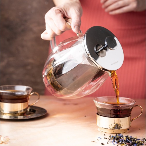 Заварник для кави і чаю Klausberg KB-7683 French press 0,6 л для приготування напоїв