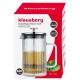 Zaparzacz do kawy i herbaty Klausberg KB-7757 szklany 600 ml french press srebrny