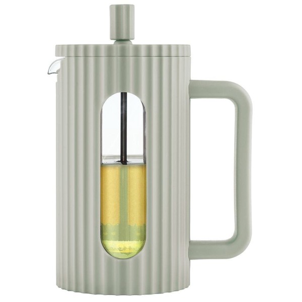 Zaparzacz do kawy i herbaty Klausberg KB-7750 szklany french press 600 ml zielony