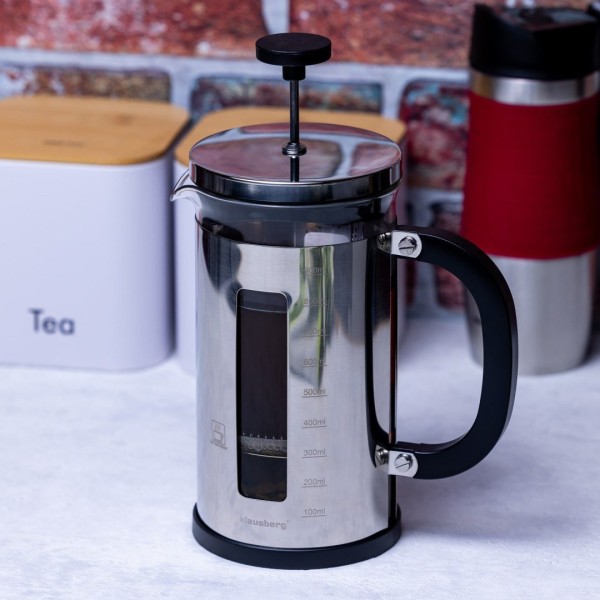 Заварник для кави і чаю Klausberg KB-7703 French press 1.0 л для приготування напоїв