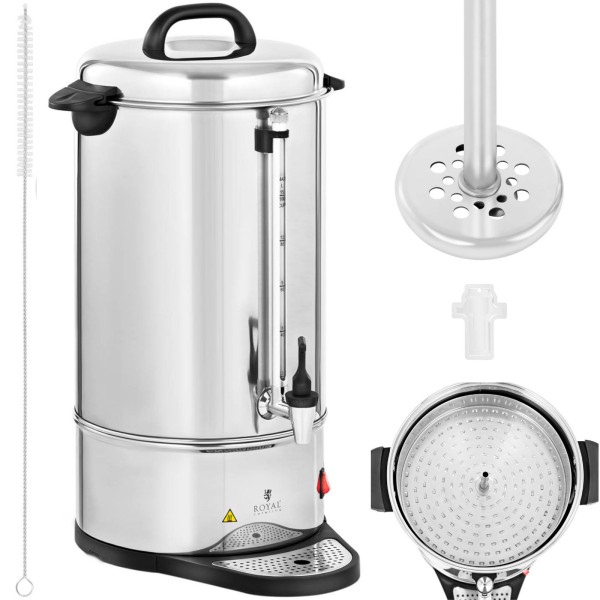Zaparzacz do kawy i herbaty z kranem 15 l 1550 W