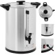 Zaparzacz do kawy i herbaty 20 l 1650 W srebrny z kranem