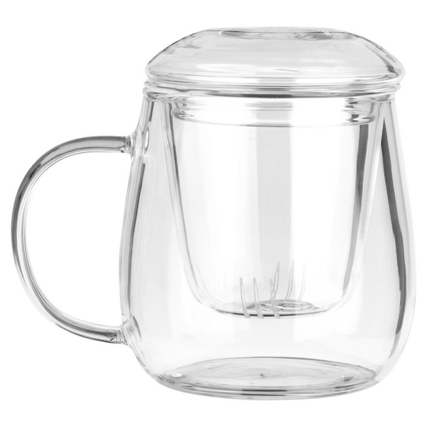 Кружка для заварювання Simonelli з запарником і кришкою 400 мл для кави та чаю