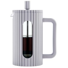 Заварник для кави і чаю Klausberg KB-7747, скляний french press 600 мл, сірий