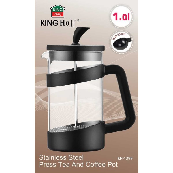Zaparzacz do herbaty KiNGHOFF KH-1399 1000ml do ziół i naparów