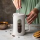 Заварник для кави та чаю Klausberg KB-7748 скляний French Press 600 мл кремовий
