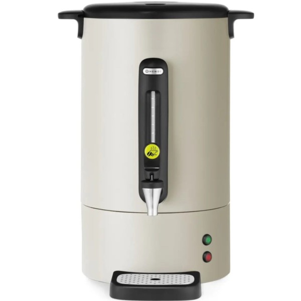 Zaparzacz do kawy 14 l 1750 W z kranem i ociekaczem jasnoszary