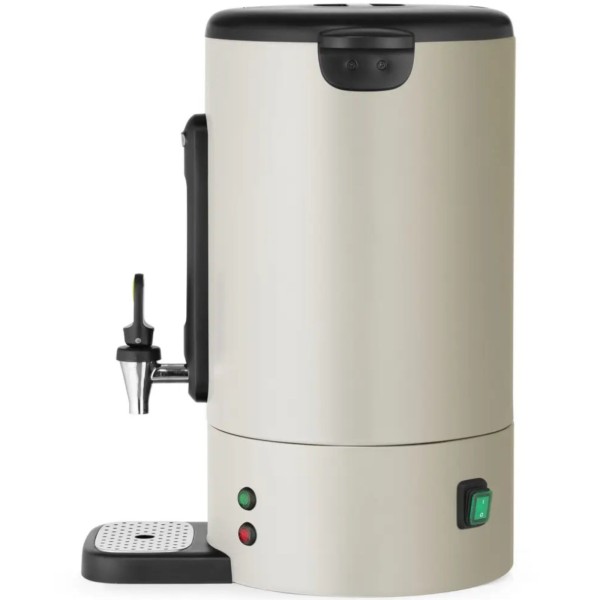 Zaparzacz do kawy 14 l 1750 W z kranem i ociekaczem jasnoszary