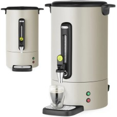 Zaparzacz do kawy 14 l 1750 W z kranem i ociekaczem jasnoszary