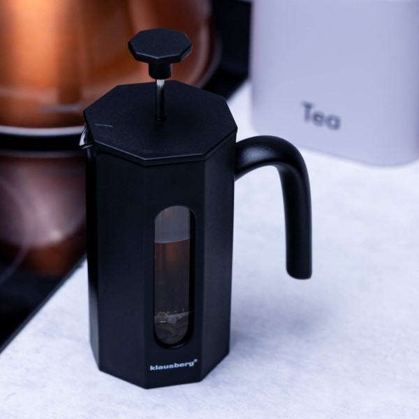 Заварник для кави та чаю Klausberg KB-7676 French press 0,35 л для приготування свіжих напоїв