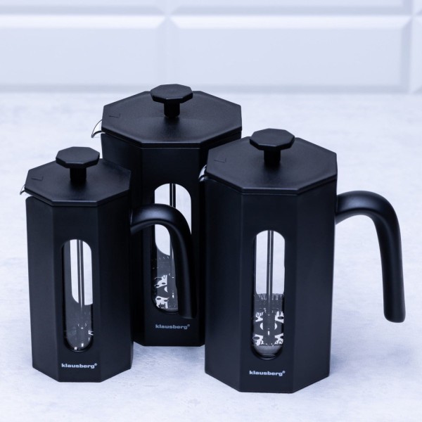 Заварник для кави та чаю Klausberg KB-7676 French press 0,35 л для приготування свіжих напоїв