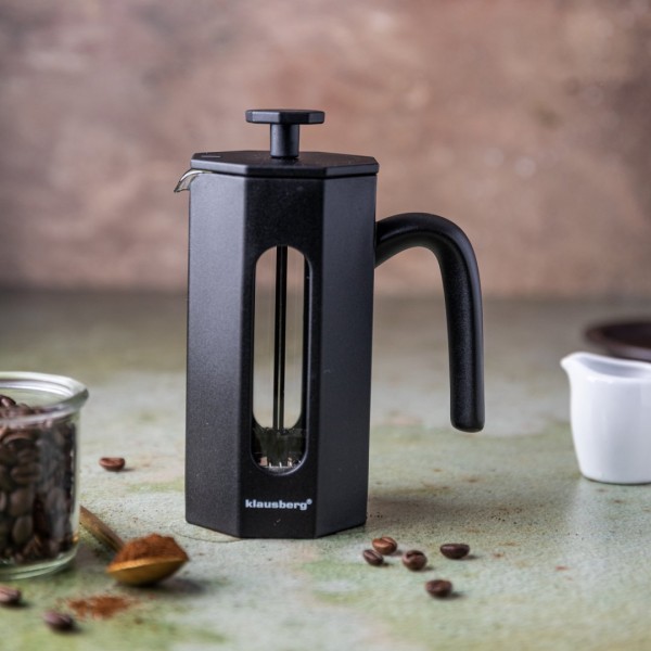 Заварник для кави та чаю Klausberg KB-7676 French press 0,35 л для приготування свіжих напоїв