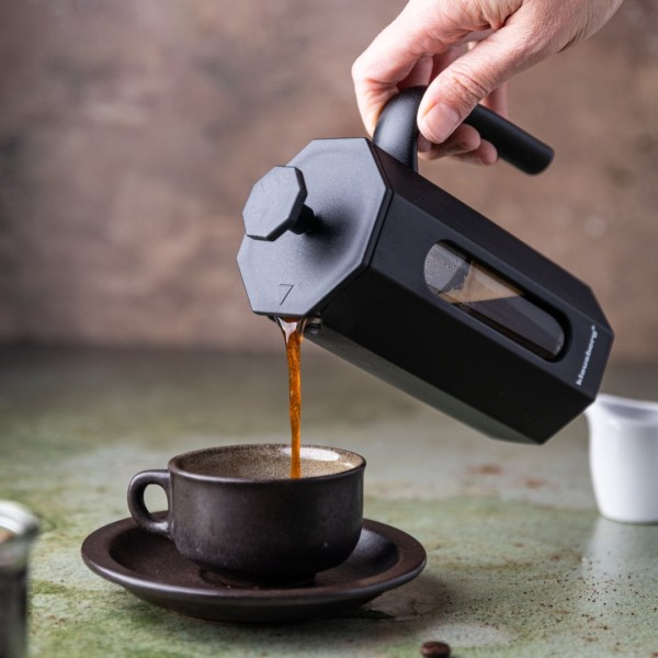 Заварник для кави та чаю Klausberg KB-7676 French press 0,35 л для приготування свіжих напоїв