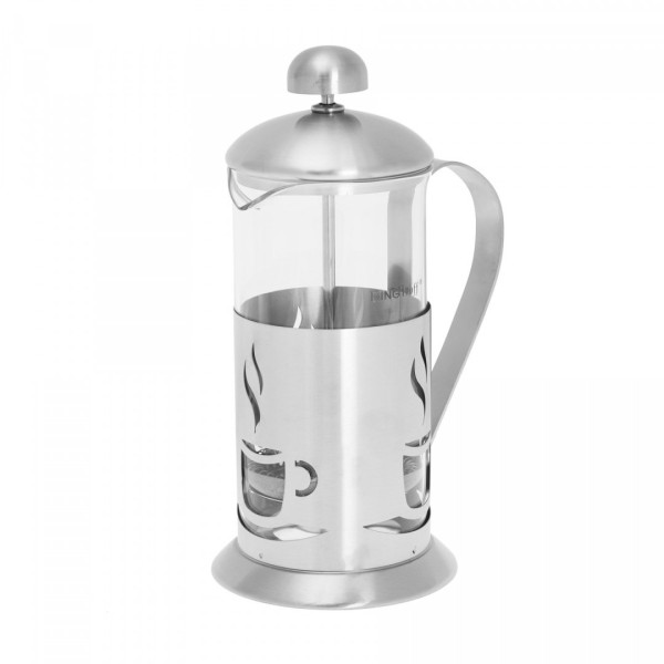 Заварник для чаю Kinghoff KH-4830 French press 350 мл з пресом для комфортного заварювання