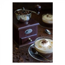 Ручний млинок, Bresil, Młynek do kawy 21 cm, для помолу зерен у кавоварці чи френч-пресі