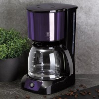 Ekspres do kawy Berlinger Haus Purple Eclipse BH-9161, мийний та переливний застосування для приготування ароматної кави в домашніх умовах