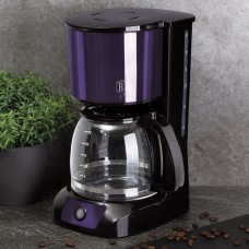 Ekspres do kawy Berlinger Haus Purple Eclipse BH-9161, мийний та переливний застосування для приготування ароматної кави в домашніх умовах