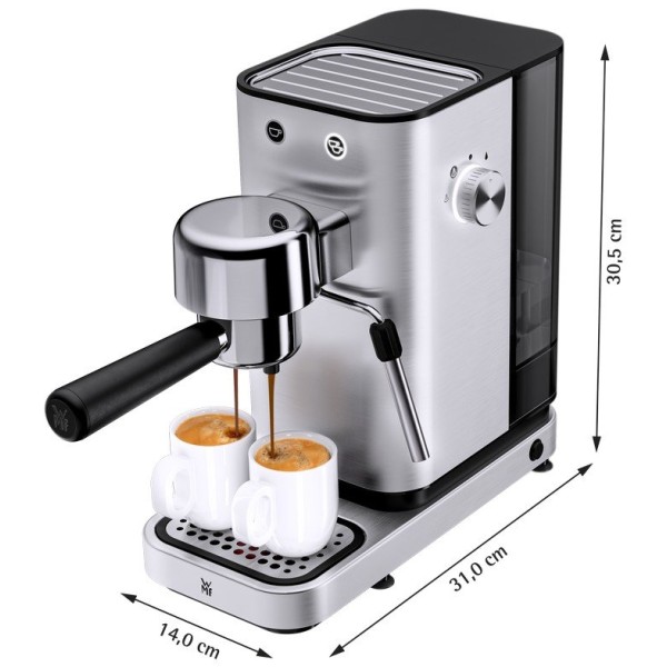 Ручний кавовий еспресо-апарат WMF Lono, для приготування еспресо та капучіно, паровий блок