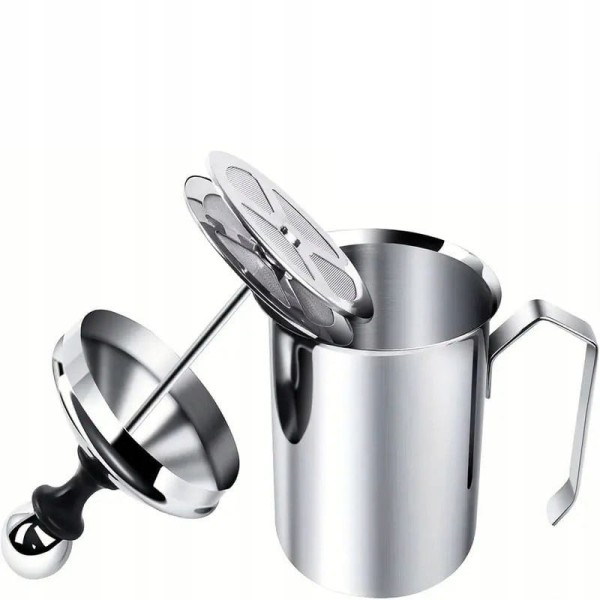 Спінювач для молока Brunbeste BB-2216, 400 мл для кави та чаю