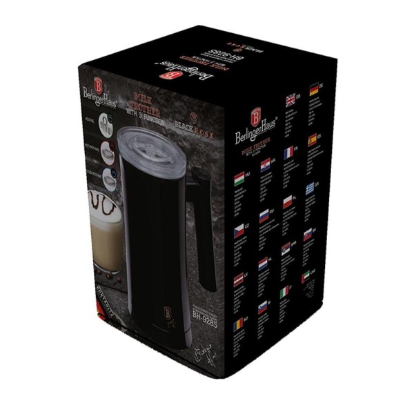 Spieniacz do mleka Berlinger Haus BH-9285 elektryczny 590 ml 400W do kawy i herbaty