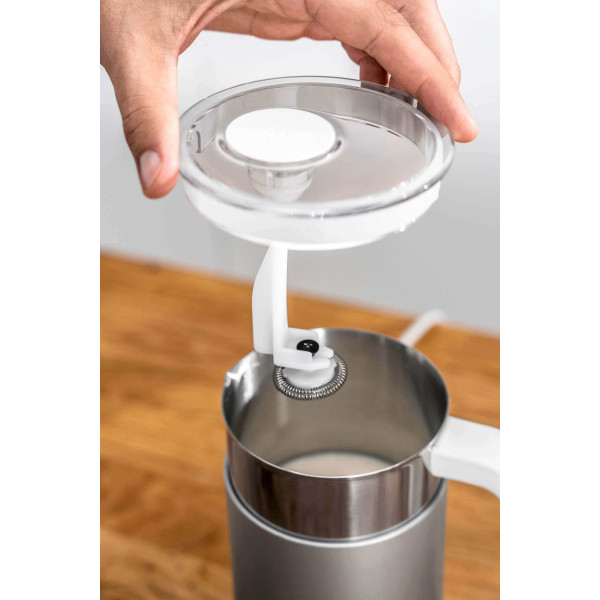 Спінювач молока Zwilling Enfinigy срібний для приготування кавових напоїв