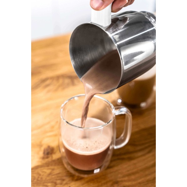 Спінювач молока Zwilling Enfinigy срібний для приготування кавових напоїв