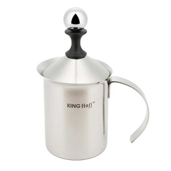Spieniacz do mleka KiNGHOFF KH-3126 pojemność 800 ml do kawy i herbaty
