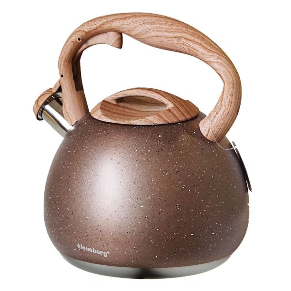 Czajnik stalowy Klausberg KB-7396 Wood Line 2,8L do gotowania wody