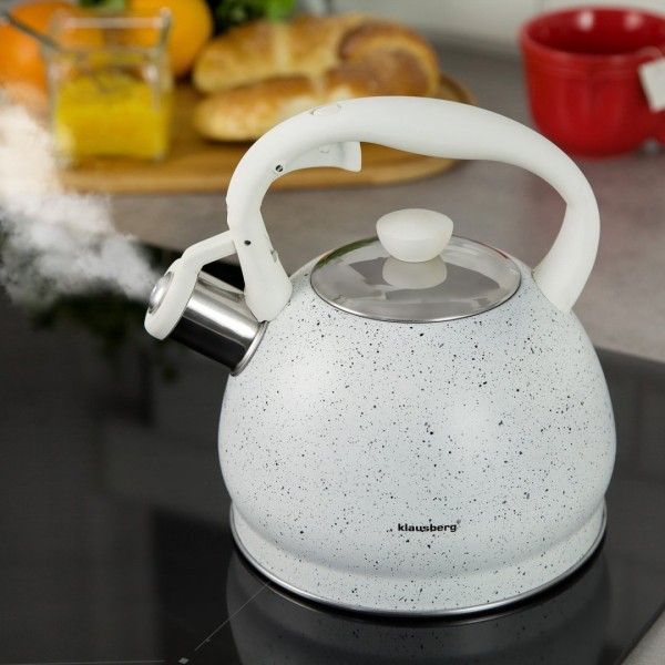Czajnik stalowy Klausberg Marmo KB-7319 2.0L do gotowania wody