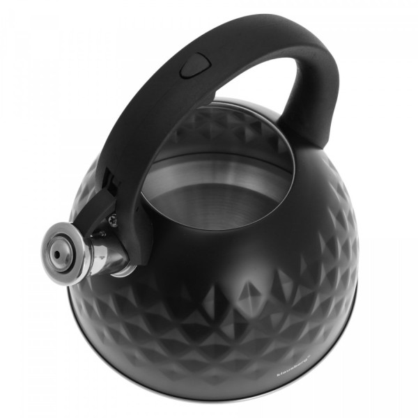 Czajnik stalowy Klausberg Diamond KB-7550 z gwizdkiem 3,0 l do kuchni