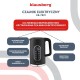Czajnik elektryczny Klausberg KB-7891 bezprzewodowy 1,7 l z regulacją temperatury czarny