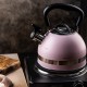 Czajnik stalowy Kinghoff KH-1856 różowy 1,8L na gaz i indukcję do kuchni