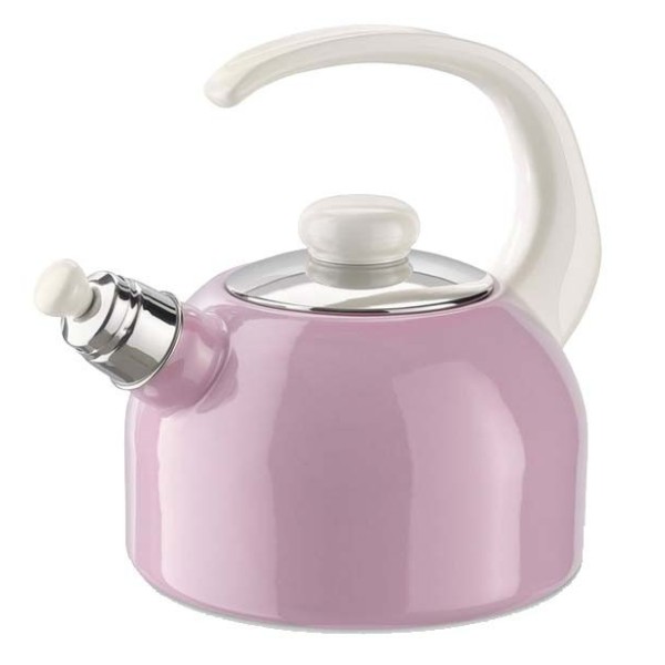 Czajnik RIESS 2,0l różowy pastel do gotowania wody na kuchence