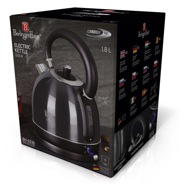 Czajnik elektryczny Berlinger Haus Carbon Pro BH-9336 1,8L do kuchni