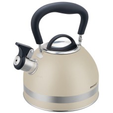 Czajnik stalowy Kinghoff KH-1854 1,8L do kuchenek indukcyjnych beżowy